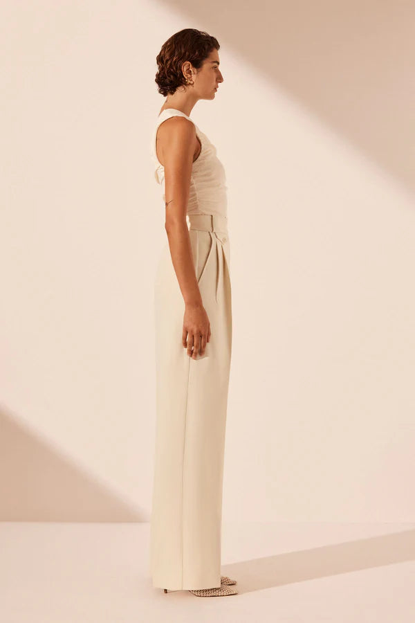 IRENA HIGH WAISTED TAILORED PANT