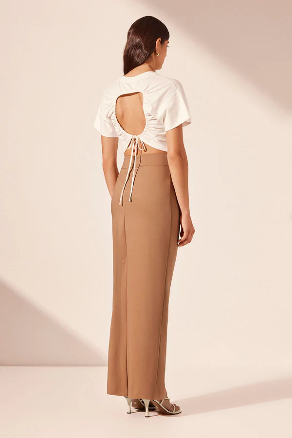 LANI DRAPED MAXI SKIRT