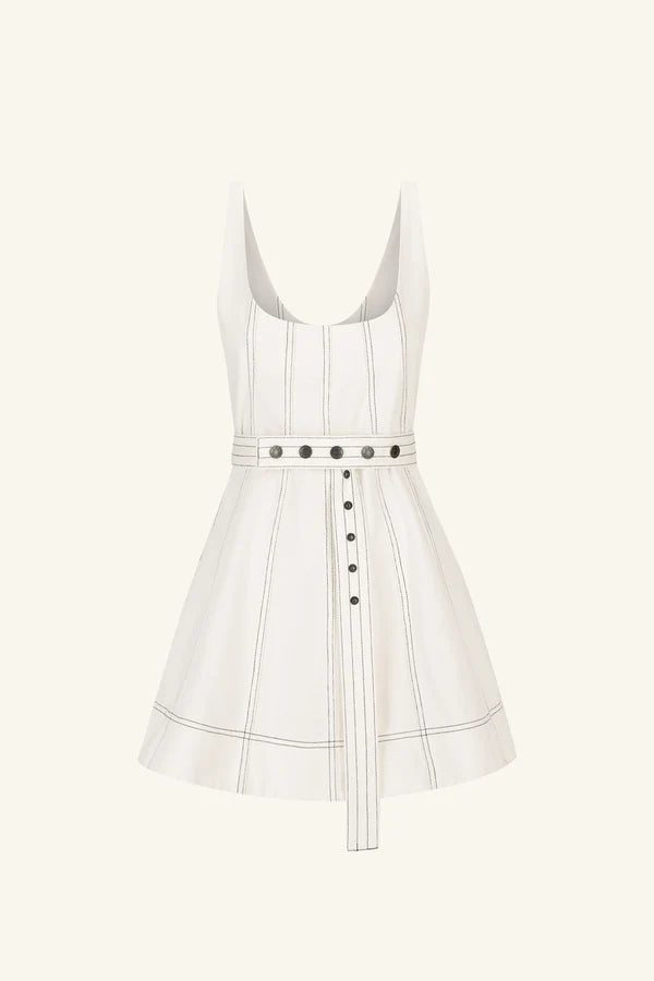 HANA BELTED MINI DRESS