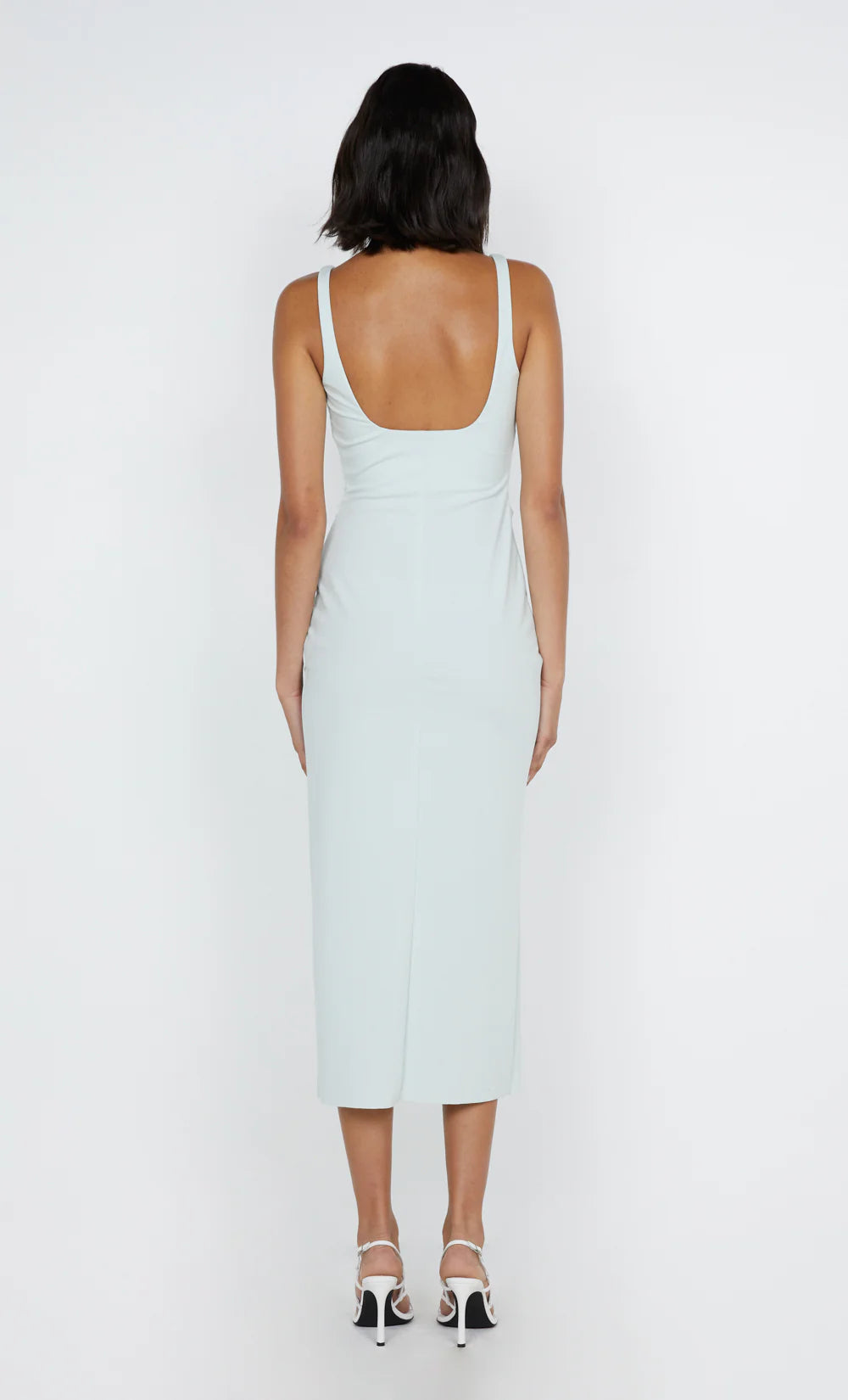 AVELINE TUCK MIDI DRESS